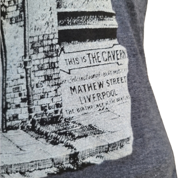 THE BEATLES CAVERN CLUB UK Liverpool Graphic Tee S M Artist  Rock Band Shirt - Picture 9 of 16